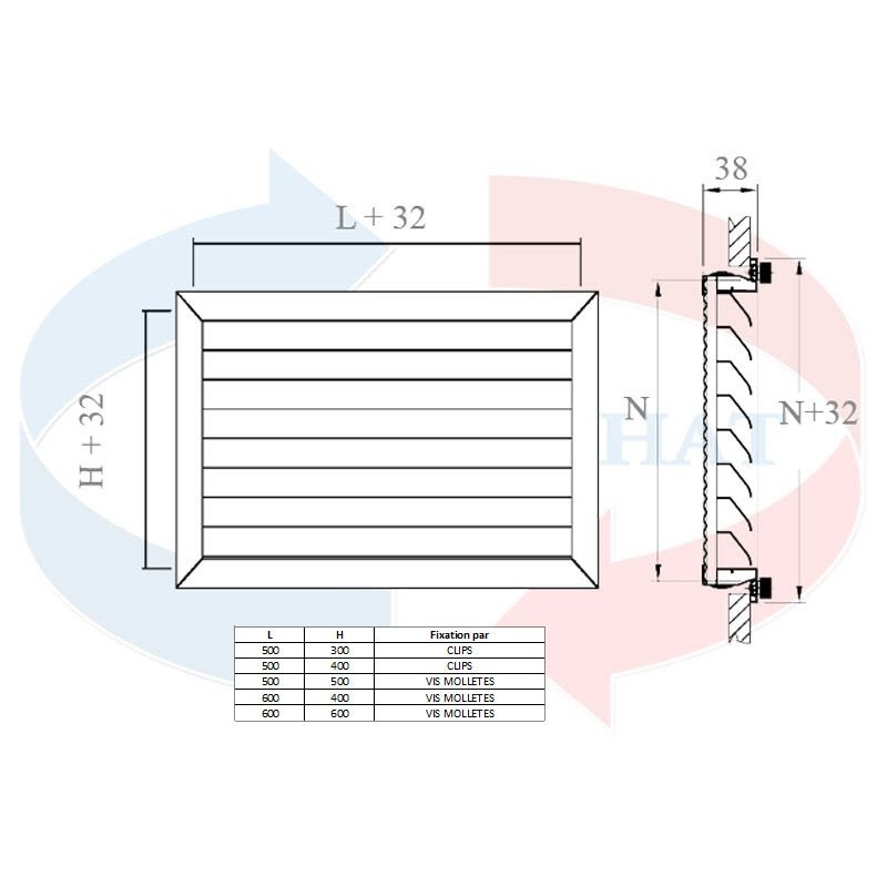 grille, grille reprise porte filtre, climatisation, ventilation, grille  reprise d'air, grille de ventilation, gainable