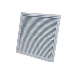 Grille de reprise L600xH600 avec porte-filtre 