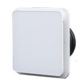 Bouche plastique  carrée blanche 4 directions Ø 160 mm (BDOP)