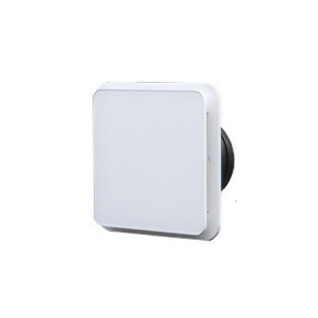 Bouche plastique  carrée blanche 4 directions Ø 160 mm (BDOP)
