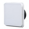 Bouche plastique  carrée blanche 4 directions Ø 160 mm (BDOP)